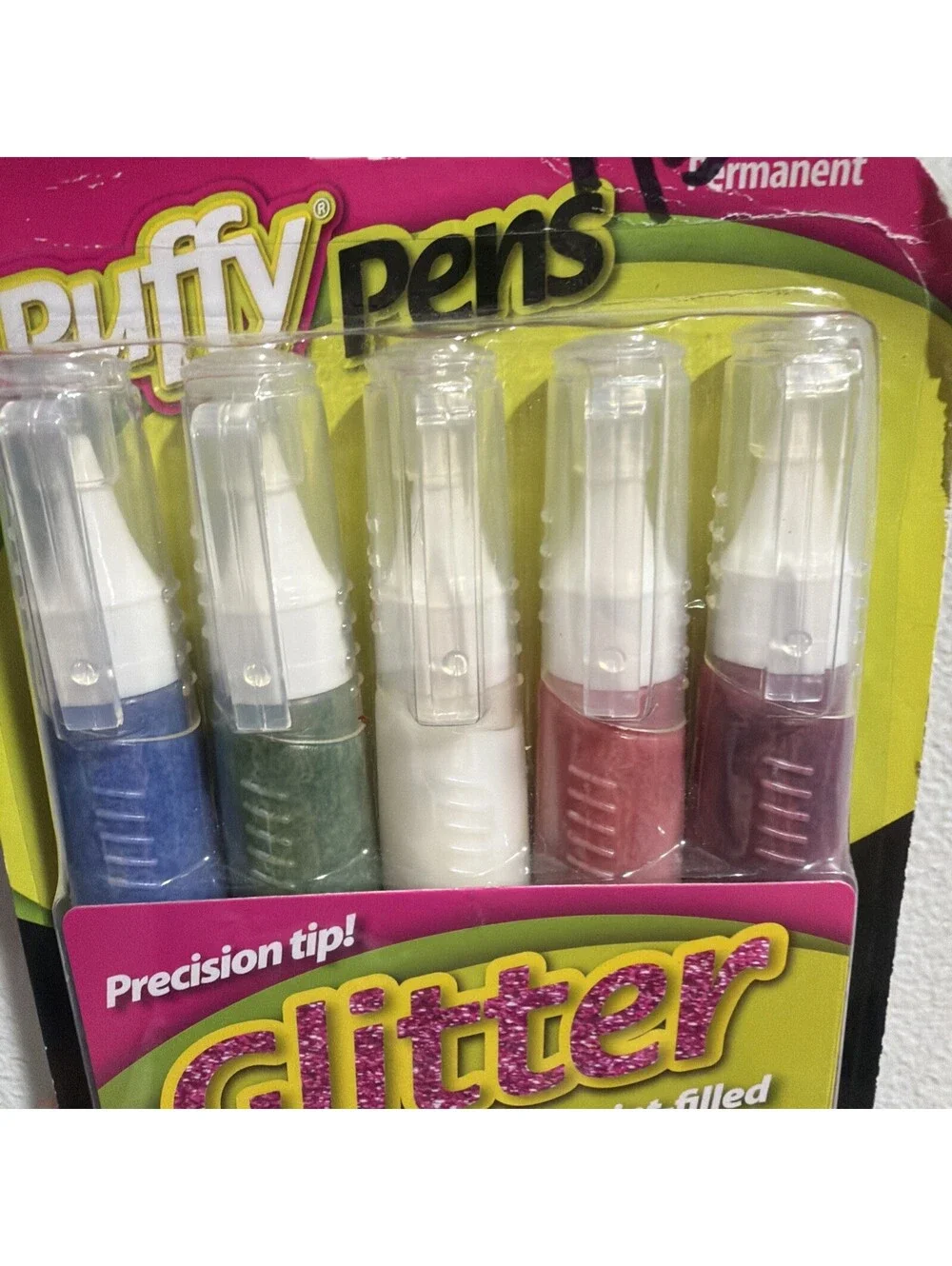 2012 Puffy Pen Glitter Brush Tip Painters NIB READ DESCRIPTION